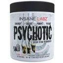 Insane Labz Psychotic Saw, High Stim Pre Workout Powder s OxyGold a AMPiberry®,Extreme Trvalá energia s Teacrine®,Focus s CognitIQ® a Endurance (30 Služieb, Blood Orange)