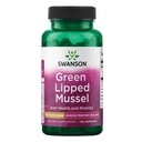 Swanson Green Lipped Mussel (Freeze-Dried) - Nový Zéland Spoločný zdravotný a mobilný doplnok - Prírodná formula môže podporovať zdravie srdca a trávenie funkcie - (60 kapsule, 500mg Každý)