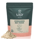 LILY OF THE VALLEY Ashwagandha Root Powder - Withania Somnifera - Zdroj z Indie - Žiadne filler žiadne prísady - Indian Ginseng Vegan & Gluten Free - balené v odolnom vrecku (16oz, 453g)