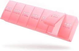 Barhon veľký týždenný Organizátor pilulky, Veľký vitamín Organizátor Prípad pre 7 dní, Cestovné lieky pilulky držať rôzne doplnky a rybí olej, Sakura ružová