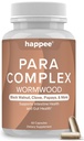 ParaComplex Intestinálna garda pre ľudí - para Purge Bylinné čistenie pre Zdravie a trávivú rovnováhu - s Wormwoodom, čiernym orieškom, cesnakom a viac - 60 kapsúl