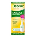 Debrox Ušné voskové kvapky odstránenie, jemný mikropenový odstraňovač uší, 0,5 Fl Oz