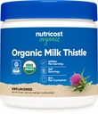 Nutricost Organic Milk Thitle (Silybum Marianum) 8 oz per Container (Unflavred) - Non-GMO, Gluten-Free