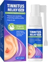 Tinitus Rêliêf pre zvonenie uší, Efektívny tinitus Rêliêf sprej na liečbu tinitus, Ear Wax odstránenie sprej pre Rêliêves Tinnitus, Ušný chrbát, Ušný nepohodlie, a bolesť ucha, 30 ml