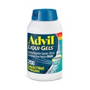 Advil Liqui-Gels mini Bolesť Reliever a horúčka Redukcia, Bolesť Medicína pre dospelých s Ibuprofen 200 mg pre úľavu od bolesti - 200 Tekuté naplnené kapsuly