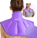 REVIX plece ľadový balíček opakovane veľké krku plece ľad balíček pre hornej chrbta únava, upokojujúce nepohodlie a únava, fialové