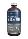 Bioaktívne koloidné striebro - 8 oz, Sklenená fľaša, Vegan, bezpečné dávky s najvyššou účinnosťou - Nano ióny, 30 PPM - Imunitná podpora (48 služieb)