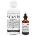 Ultra Silver® C koloidné striebro 5,000 PPM, 32 Oz (946ml) 