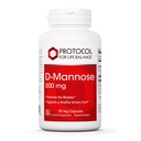 Protokol D-Mannose - 500mg - Čistenie močového mechúra - Podpora zdravého močového traktu* - pre mužov a ženy - Kosher & Non-GMO - 90 Veg kapsuly