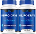 (2 balenia) Neuro Drive Kapsule, Neuro Drive Advanced Formula, Neuro Drive Mozog, Neuro Drive Všetky prírodné recenzie, 120 Kapsule po dobu 2 mesiacov