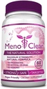 Consumer Health MenoClear Night - 30 Kapsule - Menopauza Starostlivosť - Zníženie návalov horúčavy, Mood Swings, a podráždenosť - Melatonin, Valerian, Hesperidin - Made in The USA