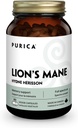PURICA - Lion Mane Mikronizované huby, 60 Vegan Kapsule - Podporuje kognitívne zdravie - Zameranie a podpora pamäte