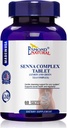 (8 balenia) Esmond Natural: Senna Complex Tablet - Citrónový a zelený čaj (Bowel Health, Cleaning & Regularity), GMP, Natural Product Assn Certified, Made in USA - 620mg, 480 tabliet