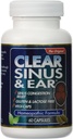 Jasné produkty Homeopatická formula, Sinus a ucho, 60 Počet