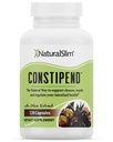 NaturalSlim, Zápcha Relief, Stool Soleners Constipend, Colon Cleanser pre ženy a mužov s citranom horečnatým, Aspartát a olivový extrakt, 120 Rastlinné kapsuly