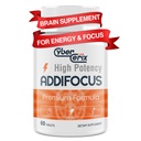 17-in-1 Brain Supplement for Memory and Focus - Nootropic Brain Supplement for Concentration, Clarity, Energy & Focus - Prírodný kofeín zmes s vitamínmi, aminokyselinami a bylinnými extraktmi - 60 tabliet