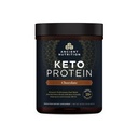 Staroveká výživa Keto Protein prášok, KetoPROTEIN s tukmi z kostnej peny a MCT oleja, čokoláda, 18g proteínu 10g tuku na obsluhu, bez lepku, nízka karb, Peleo priateľsky, 17 Serviv