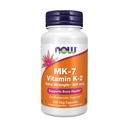 Teraz Foods Doplnky, MK-7 Vitamín K-2 300 μg, Kardiovaskulárna podpora*, podporuje zdravie kostí*, 120 Veg kapsuly