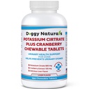 Dusičnan draselný Plus Cranberry Supplement pre psy (100 tabliet) - močové Tract Support-Pomocou Deter Formation of Calcium Oxalate Stones - Deters Bladder & Obličkové kamene (Made in U.S.A)