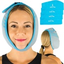 Živá tvár ľadu Pack pre TMJ úľava od bolesti a bolesti hlavy - Tvár ľadu Pack pre Jaw chirurgia zotavenie, Orálna chirurgia a múdrosť Zuby extrakcie - Kúrenie Pad pre hlavu & Chin - Horúca a studená terapia