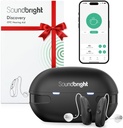 Objavte Bluetooth sluchové pomôcky pre seniorov s funkciou telefonického hovoru a hudby, nabíjateľné, pohodlné, prijímač v kanáli (typ RIC)