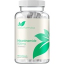 Vitamín B3 nikotínamid 500mg - vysoká absorpcia forma vitamínu B3 Niacín Flush zadarmo pre počuť kožné mozog a podporu energie - NAD prekurzor - vyrobené v cGMP americkom zariadení (180 Servings)