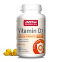 Jarrowove formuly Vitamín D3 125 mcg (5 000 IU) - 100 Servisov (Softgels) - Zdravie kostí, Imunitná podpora a podpora metabolizmu vápnika - Vitamín D doplnok - D3 Vitamíny - 5000 IU Vitamín D - Bez lepidla