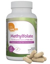 Zahler Metylfolát - podporuje zdravý vývoj plodu a genetické zdravie - Metylovaná kyselina listová z 1000 mcg DFE L-metylfolát - Kosher Non GMO Metylfolát Dodatok pre ženy (120 Kapsule)