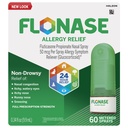 Flonase Alergia Relief nosový sprej, 24 hodín Nedýchaná alergia Medicína, Meraný nosový sprej - 60 sprejov
