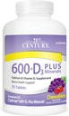 21st Century Calcium 600 mg +D Plus Minerals Žuvacie tablety, 75 grófov