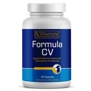 Rx Vitamíny Formula CV - Hawthorn Berry Kapsule s taurínom pre psy a mačky - Srdcové zdravotné doplnky doplnené o horčík a draslík - Senior Dog Vitamíny a senior Cat Vitamíny - 90ct