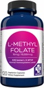 MD Life L-metylfolát 15 mg doplnok - Professional- Grade Active L Metylfolate Supplement - 120 Kapsule - L-Metylfolát 15 mg - Maximum Potency MTHFR W/ Esenciálne aminokyseliny