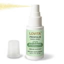 Lovita Bee Propolis Sprej na hrdlo, 18% Bioflavonoidy, bez alkoholu, Imunitná podpora, Ukľudnenie hrdla, Antioxidant, Jemná chuť, 1 Fl Oz (Pack of 1)