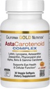 California Gold Nutrition Astaxantin Carotenoid Complex, lutein, Lycopene, Astaxantin, 30 Veggie Softgels
