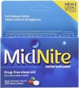 MidNite Natural Sleep Supplement, 30 Počet Box