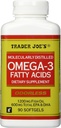 Obchodník Joeova molekulárne destilovaná Omega-3 mastné kyseliny diétne doplnok