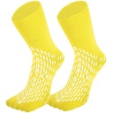HCS Non-Slip Hospital Ponožky s Grips pre ženy a mužov (6 párov) - 360 All-Around Tread Non-Slip Ponožky, Starší/Seniori - Nemocničné Grip Ponožky, Ženy, Muži - Pád Rizikové Pacienta Papuče (Yellow, Pravidelné)