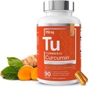 Základné prvky Turmérny kurkumín - Joint, Heart & Brain Support - s Bioperínom pre zvýšenú absorpciu 1950 mg - 90 kapsúl