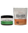 Živé Vedomé Beyond Greens & Collagen Peptides Peach Mango 