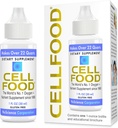 Cellfood Oxygen Boost - 1 fl oz, 2 balenie - Liquid Oxygen Supplement - Gluten Free, Cert.