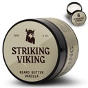Striking Viking Beard Butter - Non-mastný hydratačný s prírodnými zložkami (Vanilla, 4oz) - Udržujte brada Hydratovaný a osviežujúci