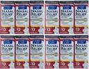 (12 balení) Nosový záchranný sprej, 12-hodinová pumpička Mist (Oxymetazolín HCL) 0,5 fl oz