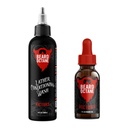 Brada Octane Fundamental Brad Kit - Brada Šampón a olej - Prírodné brada starostlivosť s Jojobou a Argan (Victory - Ginger Yuzu, Labdanum & Fresh Ozone)