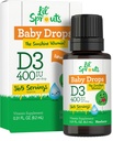 Carlyle Baby Vitamín D3 Tekuté kvapky 400 IU 
