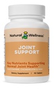 Prírodné wellness Glukozamín Chondroitín s MSM a Turmeric Supplement 