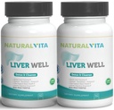 Pečeň dobre (2) Čistiť, Metabolická podpora Dtox - Pečeň Supplement for Liverwell Health with Milk Thitle Extract