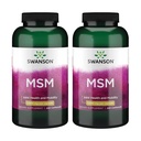 Swanson MSM - Essential Minerals Propaging Mobility & Joint Health Support - Helps to Maintain Connective Tissue Health including Cartilage, Collagen, & Hair - (240 Kapsule, 1000mg Each) 2 Balenie