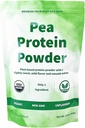 Cherie Sweet Heart Organic Pea Protein Powder 1 lb, 100% Non-GMO, Dairy-Free, Keto-Priendly, Gluten-Free, Soy-Free, Plant-Based Protein