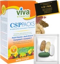 CSP balenia Extra sila - Multivitamínové a viac minerálnych doplnkov Kompletné E & C, Imunita vitamínové doplnky pre ženy, Kompletné Wellness Formula pre imunitnú podporu, 30 balenia