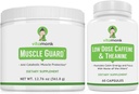 VitaMonková svalová garda a nízka dávka Kofeínová rana, HMB, EAA, vitamín D, horčík pre rast svalov a kofeín s L-teanínom, hladká energia Boost, doplnky pre mužov a ženy, svalová a Focus podpora